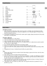 Preview for 3 page of Champion CHKK310 User Manual