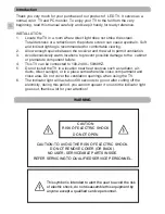 Предварительный просмотр 2 страницы Champion CHLED132 User Manual