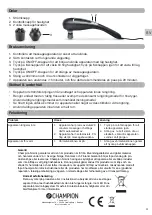 Предварительный просмотр 5 страницы Champion CHMA210 User Manual