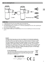 Preview for 7 page of Champion CHMG210 User Manual