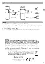 Preview for 13 page of Champion CHMG210 User Manual