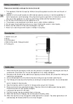 Preview for 2 page of Champion CHMS110 User Manual