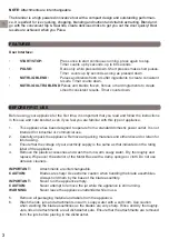 Preview for 4 page of Champion CHNB500 User Manual