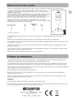 Предварительный просмотр 7 страницы Champion CHPK120 User Manual