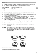 Предварительный просмотр 3 страницы Champion CHRK110 User Manual