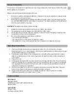 Preview for 3 page of Champion CHSM110 User Manual