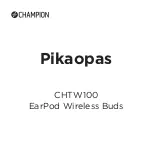 Предварительный просмотр 22 страницы Champion CHTW100 Quick Manual