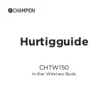 Предварительный просмотр 29 страницы Champion CHTW150 Quick Manual