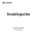 Предварительный просмотр 8 страницы Champion CHTW400 Quick Manual