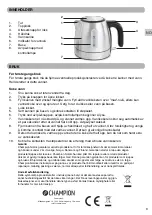 Предварительный просмотр 9 страницы Champion CHVK050 User Manual