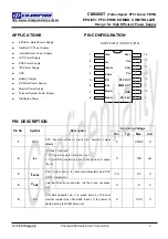 Предварительный просмотр 2 страницы Champion CM6800T General Description Manual