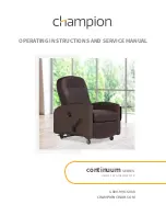 Champion continuum 720 Series Operating Instructions And Service Manual preview