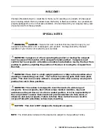 Preview for 4 page of Champion CONTINUUM Operating Instructions And Service Manual