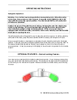 Preview for 10 page of Champion CONTINUUM Operating Instructions And Service Manual