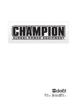 Preview for 48 page of Champion CPG5500E2DF-J Manual