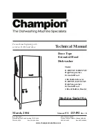 Preview for 1 page of Champion D-H1T Technical Manual