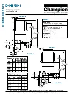 Preview for 4 page of Champion D-HB Specifications