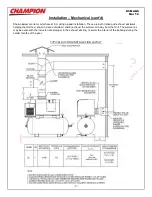 Предварительный просмотр 7 страницы Champion D5 Installation And Service Data