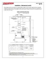 Preview for 7 page of Champion D6 Series Installation And Service Data