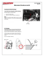 Preview for 16 page of Champion D6 Series Installation And Service Data