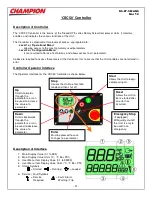 Preview for 21 page of Champion D6 Series Installation And Service Data