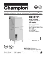 Champion DH5000T Series Installation And Operation Manual preview