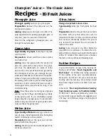 Preview for 46 page of Champion Entsafter User Manual