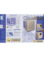 Preview for 1 page of Champion ESSICK 3000 SD Specification