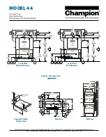 Preview for 4 page of Champion Model 44 Specifications