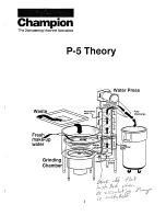 Предварительный просмотр 5 страницы Champion P-5 Equipment Manual