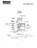 Preview for 43 page of Champion P-5 Equipment Manual