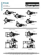 Предварительный просмотр 4 страницы Champion P5-24 Specifications