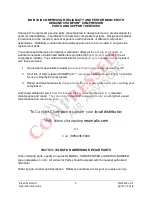 Preview for 2 page of Champion R Series Operation & Service Manual