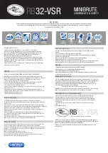 Preview for 2 page of Champion Roto Brute MINIBRUTE RB32-VSR Safety & Usage Manuallines