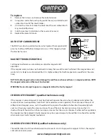 Preview for 11 page of Champion RotoBrute Smart Brute SB35 Operator'S Manual