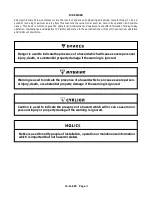 Preview for 3 page of Champion ROTORCHAMP RCOF20 Operating And Service Manual