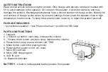 Preview for 10 page of Champion SBT325 User Manual