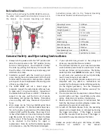 Preview for 2 page of Champion SC-11M-10 Operation Manual