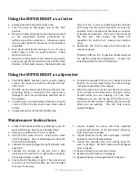 Preview for 4 page of Champion SC-11M-10 Operation Manual