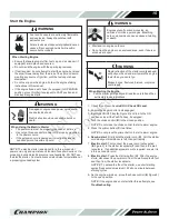 Preview for 15 page of Champion ST655BS Operator'S Manual