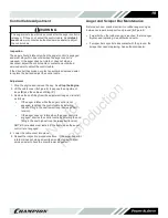 Preview for 19 page of Champion ST655BS Operator'S Manual