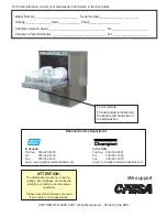 Preview for 2 page of Champion UH-100 Installation Manual