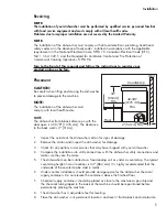 Предварительный просмотр 9 страницы Champion UH330 ADA Installation & Operation Manual