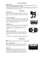 Preview for 2 page of Champion UltraCOOL CP20 Owner'S Manual