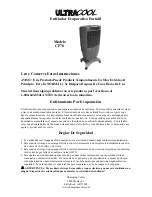 Preview for 5 page of Champion UltraCOOL CP70 Instruction Manual