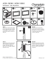 Preview for 1 page of Champlain ACM-19296 Quick Manual