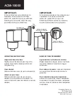 Preview for 4 page of Champlain ACM-19500 Quick Manual