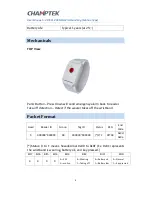 Preview for 4 page of Champtek RFT501 User Manual