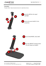 Preview for 2 page of Champtek Scantech ID 700 Series Assembly