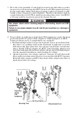 Предварительный просмотр 6 страницы CHANCE C403-3374 Operating Instructions Manual